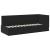 Cadru de pat colțar cu headboard Negru 80 x 200 cm Catifea GartenMobel Dekor