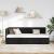 Cadru de pat colțar cu headboard Negru 80 x 200 cm Catifea GartenMobel Dekor