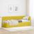 Cadru de pat colțar cu headboard Galben 80 x 200 cm Catifea GartenMobel Dekor