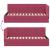 Cadru de pat colțar cu headboard bordo 90 x 200 cm Catifea GartenMobel Dekor