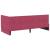 Cadru de pat colțar cu headboard bordo 90 x 200 cm Catifea GartenMobel Dekor
