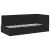 Cadru de pat colțar cu headboard Negru 90 x 200 cm Catifea GartenMobel Dekor
