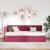 Cadru de pat colțar cu headboard bordo 100 x 200 cm Catifea GartenMobel Dekor