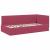 Cadru de pat colțar cu headboard bordo 100 x 200 cm Catifea GartenMobel Dekor