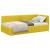 Cadru de pat colțar cu headboard Galben 100 x 200 cm Catifea GartenMobel Dekor