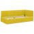 Cadru de pat colțar cu headboard Galben 100 x 200 cm Catifea GartenMobel Dekor