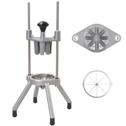 Tăietor de Fructe Argintiu 20 x 20 x 48 cm Aluminiu turnat GartenMobel Dekor