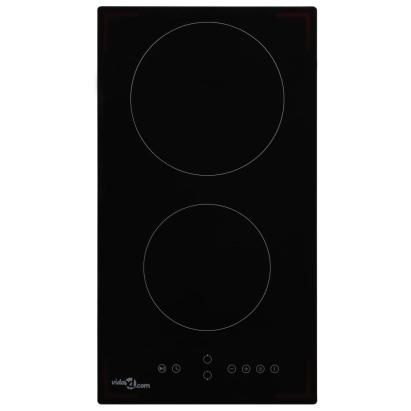 Plită ceramică cu 2 arzătoare, control tactil, 3000 W GartenMobel Dekor