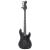Chitara bass electrică începători, cu husă, negru, 4/4 46" GartenMobel Dekor