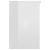 Dulap cu sertare, alb extralucios, 40x50x76 cm, lemn compozit GartenMobel Dekor