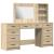 Masă de Machiaj 3 pcs Maro 40 x 41 x 135 cm Lemn compozit GartenMobel Dekor