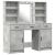 Set de Dressing cu sertar 3 pcs Gri din beton 50 x 41 x 135 cm GartenMobel Dekor