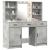 Set de Dressing cu sertar 3 pcs Gri din beton 50 x 41 x 135 cm GartenMobel Dekor