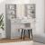 Set de Dressing cu sertar 3 pcs Gri din beton 50 x 41 x 135 cm GartenMobel Dekor