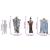 Fantoma de Halloween Suspendată 3 pcs Multicolour 77 x 98 cm GartenMobel Dekor