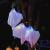 Fantoma de Halloween Suspendată 3 pcs Alb 52 x 62 cm Poliester GartenMobel Dekor