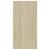 Comode TV, 2 buc., stejar Sonoma, 30,5x30x60 cm, lemn prelucrat GartenMobel Dekor