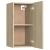Comode TV, 2 buc., stejar Sonoma, 30,5x30x60 cm, lemn prelucrat GartenMobel Dekor