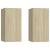 Comode TV, 2 buc., stejar Sonoma, 30,5x30x60 cm, lemn prelucrat GartenMobel Dekor