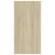 Comode TV, 2 buc., stejar Sonoma, 30,5x30x60 cm, lemn prelucrat GartenMobel Dekor