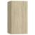 Comode TV, 2 buc., stejar Sonoma, 30,5x30x60 cm, lemn prelucrat GartenMobel Dekor