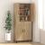 Dulap, stejar sonoma, 69,5x34x90 cm, lemn compozit GartenMobel Dekor