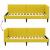 Cadru de pat colțar Altele cu headboard Galben 80 x 200 cm GartenMobel Dekor