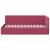 Cadru de pat colțar cu headboard bordo 90 x 190 cm Catifea GartenMobel Dekor