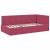 Cadru de pat colțar cu headboard bordo 90 x 190 cm Catifea GartenMobel Dekor