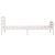 Cadru de pat, alb, 90x200 cm, lemn masiv de pin GartenMobel Dekor