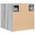 Dulap TV montaj pe perete, 2 buc., sonoma gri, 30,5x30x30 cm GartenMobel Dekor