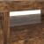 Comodă TV cu lumini LED, stejar fumuriu, 120x35x40 cm GartenMobel Dekor