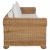 Set de canapele cu perne, 2 piese, natural, ratan GartenMobel Dekor