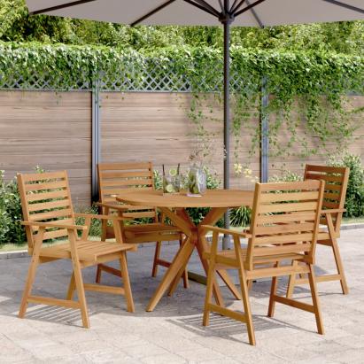 Set mobilier de grădină, 5 piese, lemn masiv de acacia GartenMobel Dekor