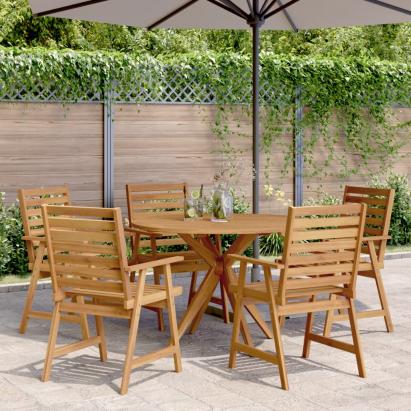 Set mobilier de grădină, 6 piese, lemn masiv de acacia GartenMobel Dekor