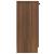 Dulap, stejar maro, 30x30x70 cm, lemn prelucrat GartenMobel Dekor