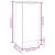 Dulap, stejar maro, 30x30x70 cm, lemn prelucrat GartenMobel Dekor