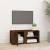 Comodă TV, stejar maro, 80x31,5x36 cm, lemn prelucrat GartenMobel Dekor