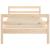 Cadru de pat fără saltea, 80x200 cm, lemn masiv de pin GartenMobel Dekor