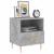 Noptiere, 2 buc., gri beton, 40x35x47,5 cm, lemn compozit GartenMobel Dekor