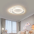 Lustra LED cu telecomanda NUVIA 125W, Nor, lumina Rece/Calda/Neutra, Dimabila, Alb ModernLight Concept