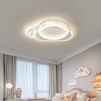 Lustra LED cu telecomanda NUVIA 125W, Nor, lumina Rece/Calda/Neutra, Dimabila, Alb ModernLight Concept