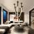 Candelabru Modern, LED, ARIA Largo, 43W, lumina Calda, Negru ModernLight Concept