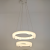 Lustra LED, suspendata cu Telecomanda, AMADEO, 90W, Lumina Rece/Calda/Neutra, Dimabila, Inaltime Reglabila, Alb, LT271 ModernLight Concept
