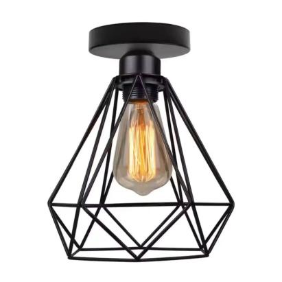 Lustra cu Abajur, GRACIE, Diamant, 1XE27, Negru ModernLight Concept