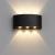Aplica LED Exterior Ellis, 6W, 6 Surse de lumina, Lumina Calda, Negru ModernLight Concept
