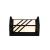 Aplica LED Exterior AX140BK 20W Alb Negru ModernLight Concept