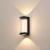 Aplica LED Exterior AX150BK 7W Alb Negru ModernLight Concept