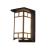 Aplica LED Exterior AX141BK 20W Alb Negru ModernLight Concept