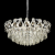 Candelabru Cristal CC5122/500CR 9x E14, Diametru 49cm, Crom Lucios, Inaltime Reglabila ModernLight Concept